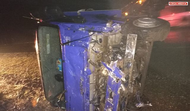 Mardin’deki kamyon kazasında 3 yaralı