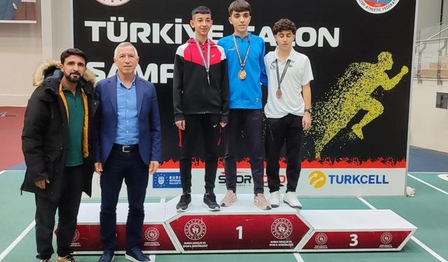 Diyarbakır'lı sporcu Türkiye şampiyonu oldu