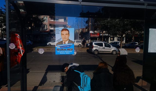 Diyarbakır'da adaylardan önce afişleri sahaya indi