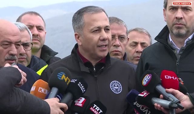 İçişleri Bakanı İliç’te açıklama yaptı