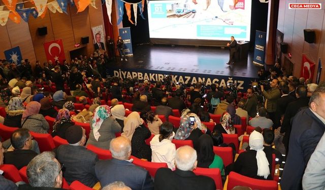 AK Parti Diyarbakır adayı Bilden, 26 projesini anlattı
