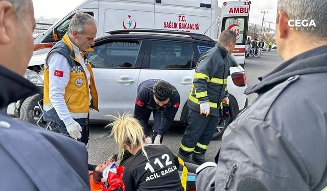 Mardin Artuklu’da kaza: 2 yaralı