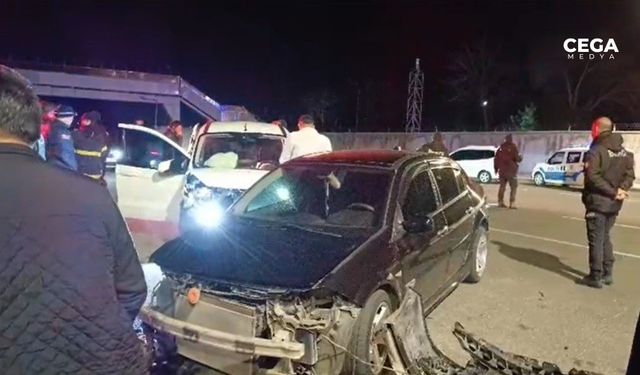 Bingöl’deki kazada 4 yaralı