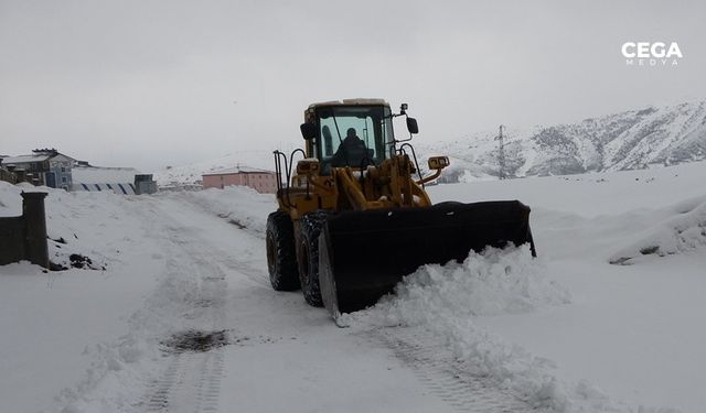 Bitlis’te kar: 4 köy yolu ulaşıma kapandı
