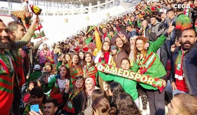 Amedspor'un Türkiye'deki taraftar sayısı açıklandı