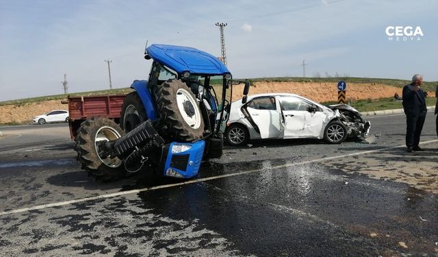 Diyarbakır Çınar’da trafik kazası: 5 yaralı