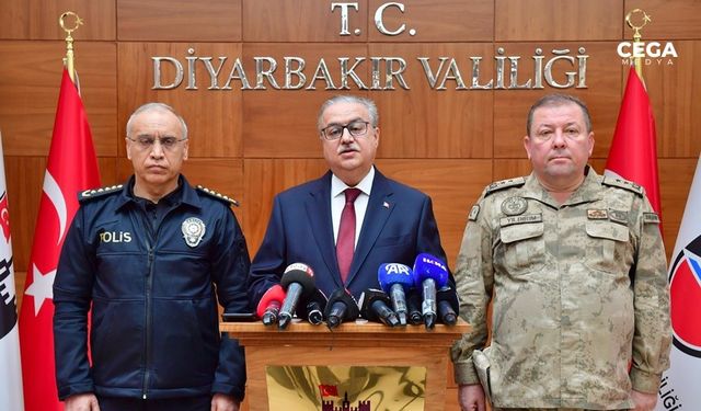 Diyarbakır Valisi açıkladı: 14 ayda 19 eylem engellendi