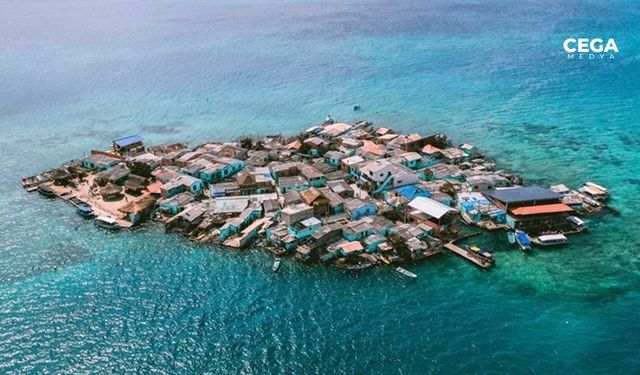 Küçücük bir adada 1200 kişi yaşıyor