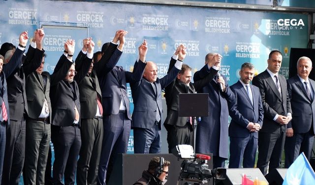 Erdoğan Erzurum’da ittifak adaylarını tanıttı