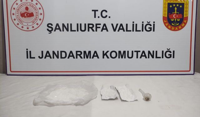 Şanlıurfa'da uyuşturucu operasyonunda 3 şüpheli yakalandı