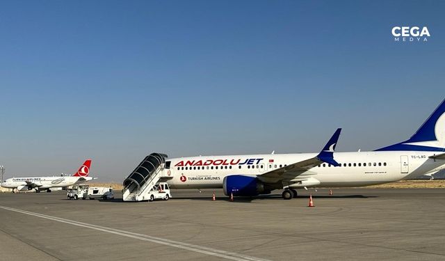 Şerafettin Elçi Havalimanı Şubat’ta 29 bin 933 yolcu uçtu