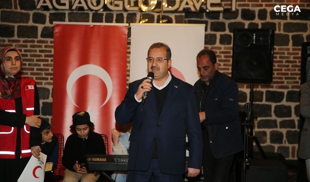 Türk Kızılay Diyarbakır Şubesi, yetim çocuklara iftar verdi