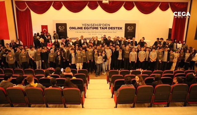 Yenişehir’de 11 bin öğrenciye tablet desteği