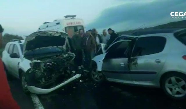 Diyarbakır'da trafik kazaları: 11 yaralı