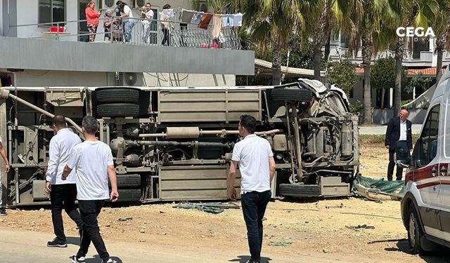 Antalya'daki feci kazada 29 yaralı