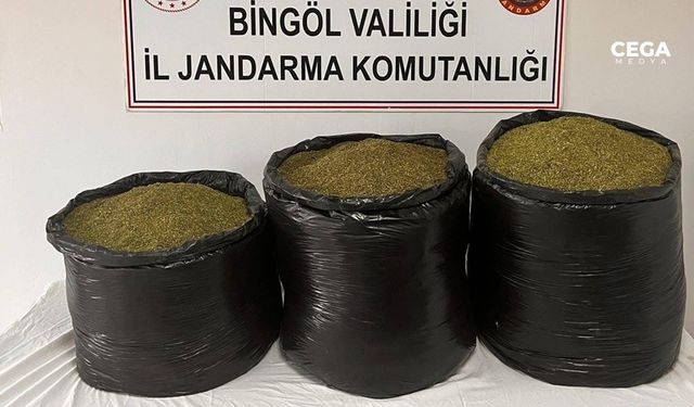 Bingöl'de 53 kilo uyuşturucu yakalandı