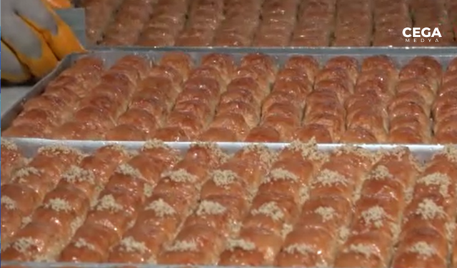 Diyarbakır’da Hacıbaba Pastaneleri bayramda 30 ton tatlı sattı