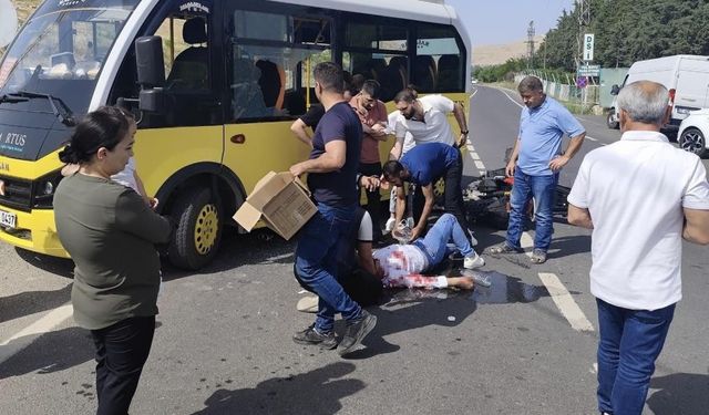 Mardin’de trafik kazası:: 3 yaralı