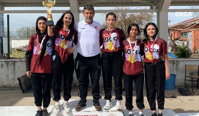 Diyarbakır Koşuyolu Lisesi’nden Bocce'de çifte şampiyonluk