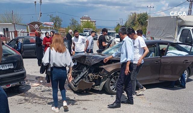 Malatya’daki iki ayrı kazada 6 yaralı