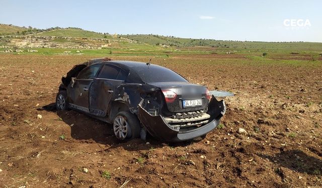 Mardin Midyat’ta kaza: 2 yaralı