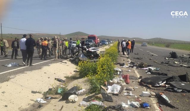 Şanlıurfa’da trafik kazası: çok sayıda ölü ve yaralılar var