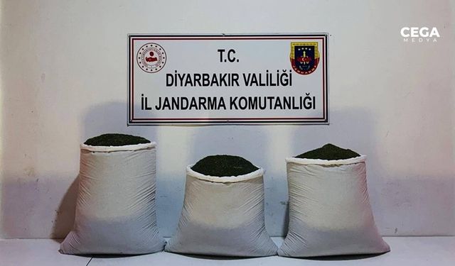 Diyarbakır'da 67 kilogram uyuşturucu ele geçirildi