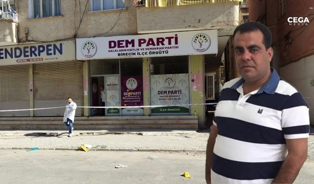 DEM Parti Birecik bürosuna silahlı saldırıda bulunan Begit tutuklandı