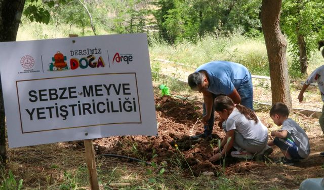 Diyarbakır'da öğrenciler "Dersimiz Doğa" etkinliğinde buluştu