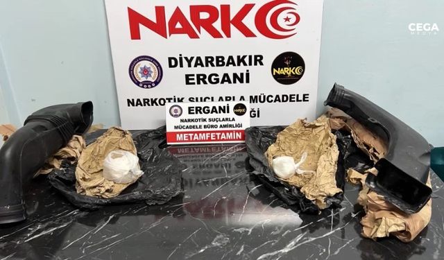 Diyarbakır’da kargo kolisinde uyuşturucu