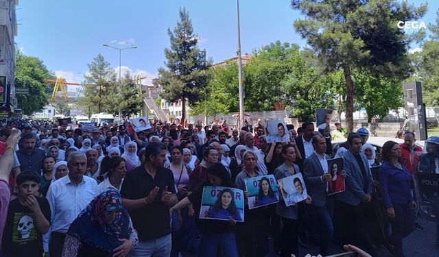 Diyarbakır’da Kobani Davası protestosu: Geri adım atmayacağız