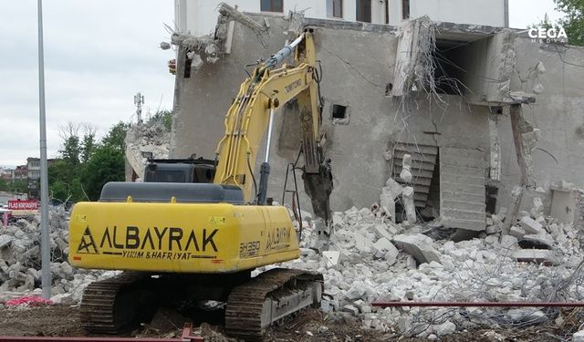 Malatya’da yıkım ve inşa çalışmaları