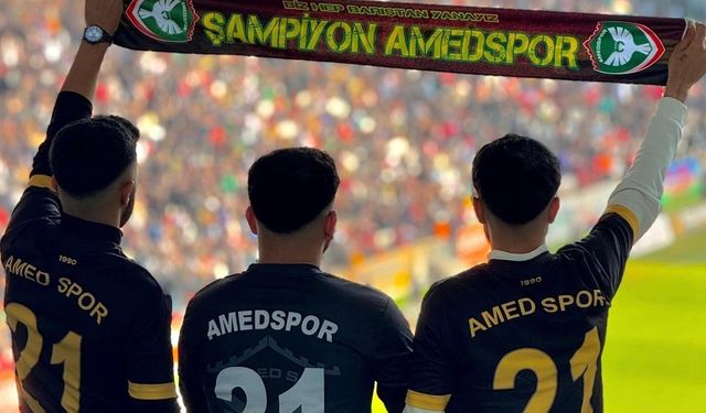 Amedspor’un şampiyonluk kupası programı belli oldu
