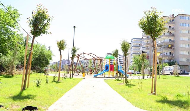 Diyarbakır’ın Sanayi Mahallesi Yeşil Kuşak projesi