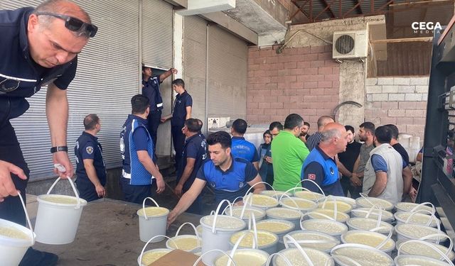 Diyarbakır’da halk sağlığını tehdit eden yoğurtlar imha edildi