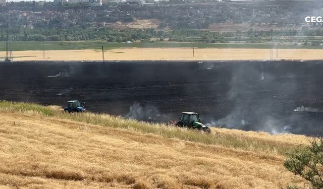 Bir yangın haberi de Diyarbakır'dan