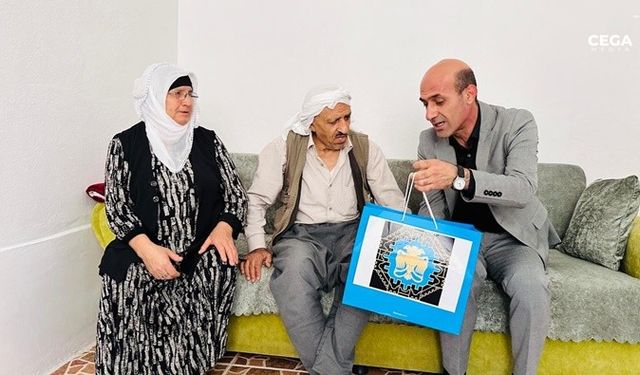 Diyarbakır Belediyesi’nden yaşlılara bayram ziyareti