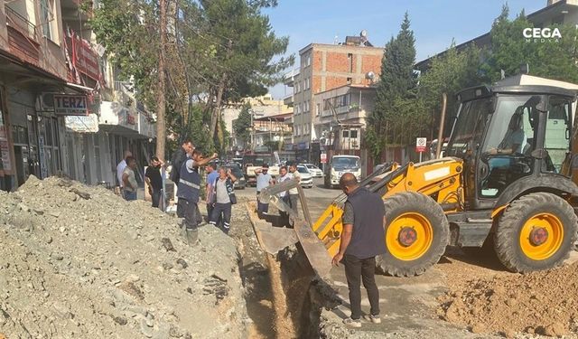 Diyarbakır Çermik’te 2 mahallede altyapı çalışması
