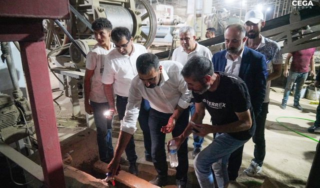 Diyarbakır'da kaçak su denetimini eşbaşkan yaptı