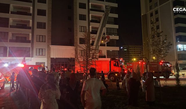 Diyarbakır'daki sitede yangın paniği