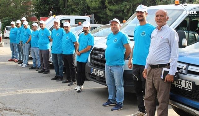 Diyarbakır Büyükşehir’den Silvan ve Kocaköy’de ilaçlama çalışması