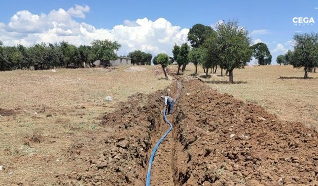 Diyarbakır Kulp’ta 30 hanelik mezranın içme suyu sorunu çözüldü