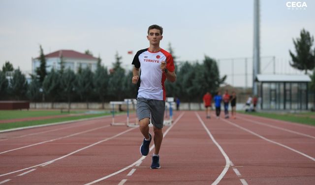Diyarbakırlı atlet  Avrupa'da madalya kazanmak istiyor