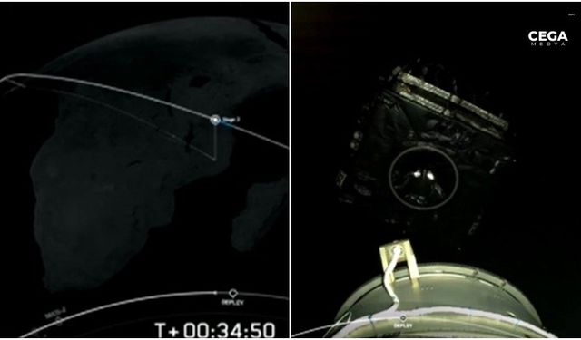 Türksat 6A’dan ilk sinyal alındı