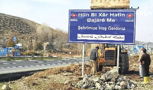 Diyarbakır’da, “Çok dilli” tabelalara red oyu verdiler