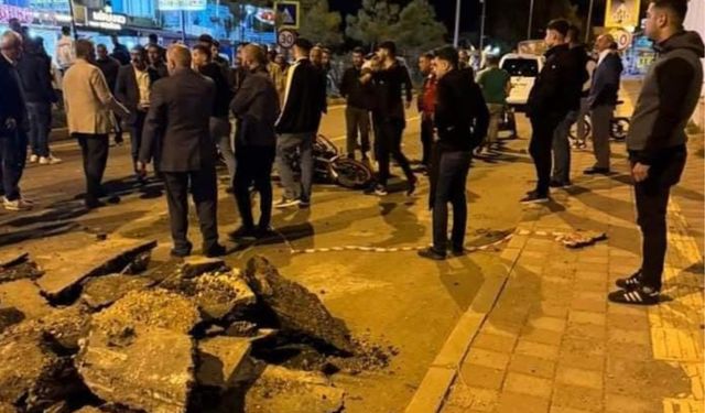 Diyarbakır’da çalışma yapılan çukura düştü: 2 yaralı