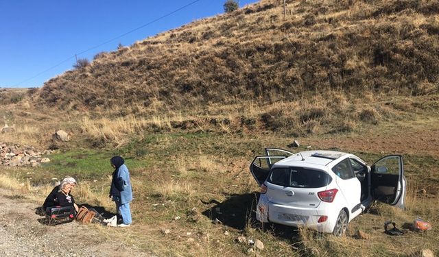 Bingöl'de trafik kazası: 2 yaralı