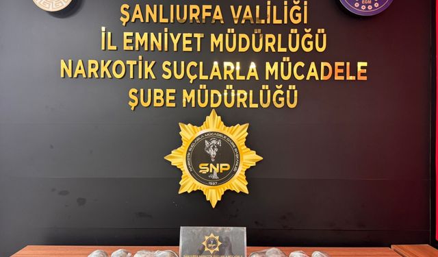 Şanlıurfa'da uyuşturucu operasyonlarında 20 şüpheli yakalandı