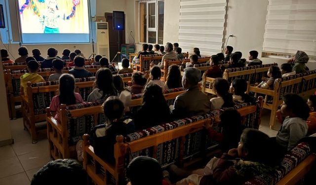 Mardin Artuklu’da çocuklar için 'Sinema günleri'