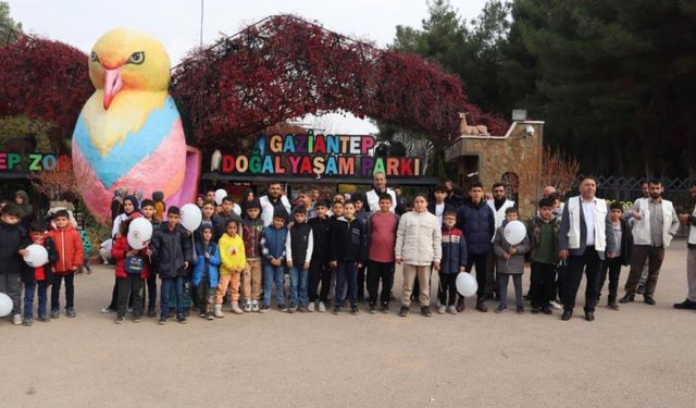 Yetim çocuklar Doğal Yaşam Parkı'nı gezdi